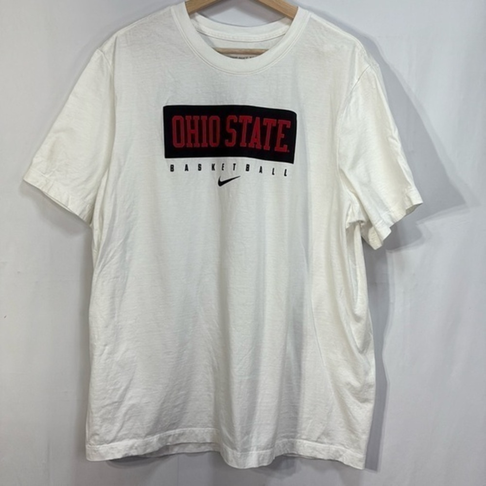 🛁 Ohio, Ohio State, basketball Nike cotton short sleeve T-shirt